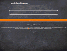 Tablet Screenshot of merhabaturkish.com